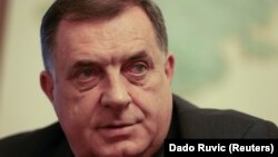 The name of Milorad Dodik, the Serbian member of the Bosnian presidency, "will be at the top of that [sanctions] list," a senior EU official told RFE/RL.