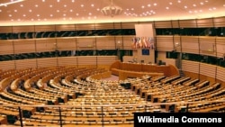 Belgium, European Parliament, venue for the live EBU debate, Brussels 24May2014