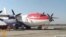Armenia - An Antonov-12 cargo plane carrying humanitarian aid for Syrians prepares to take off from Yerevan airport, 15Oct2012.