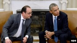 Francois Hollande və Barack Obama 