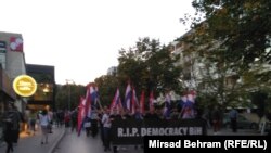 Босански Хрвати протестираат против изборот на Жељко Комшиќ за хрватски член во Претседателството на БиХ