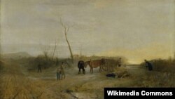 Уільям Тэрнэр, «Марозная раніца» (1813).
