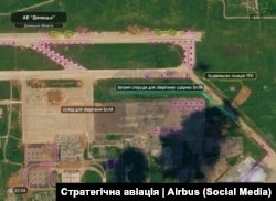 Супутниковий знімок інфраструктури Донецького аеропорту станом на червень 2026 року