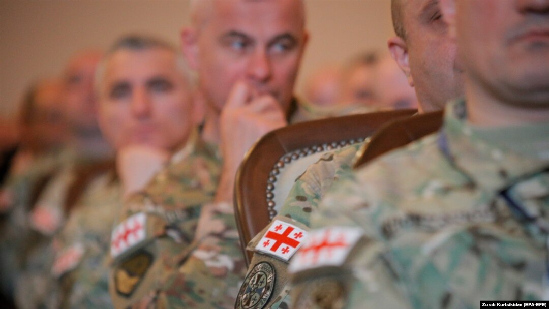 Gruzijski vojnici na vježbi NATO-a