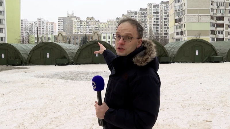 Ukrainians Fight Cold At 'Invincibility Points' Amid Ongoing Russian Strikes