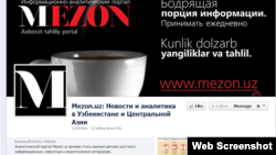 Mezon.uzнинг Facebookдаги саҳифаси ҳам 18 декабрдан буён умуман янгиланмаяпти.