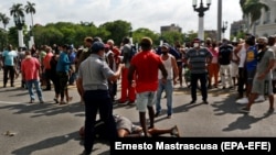 تظاهرات ضد حکومتی در کیوبا
