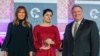 Armenian journalist and blogger Lucy Kocharyan received the International Women of Courage award from the U.S. Secretary of State Mike Pompeo and First Lady Melania Trump on March 20.