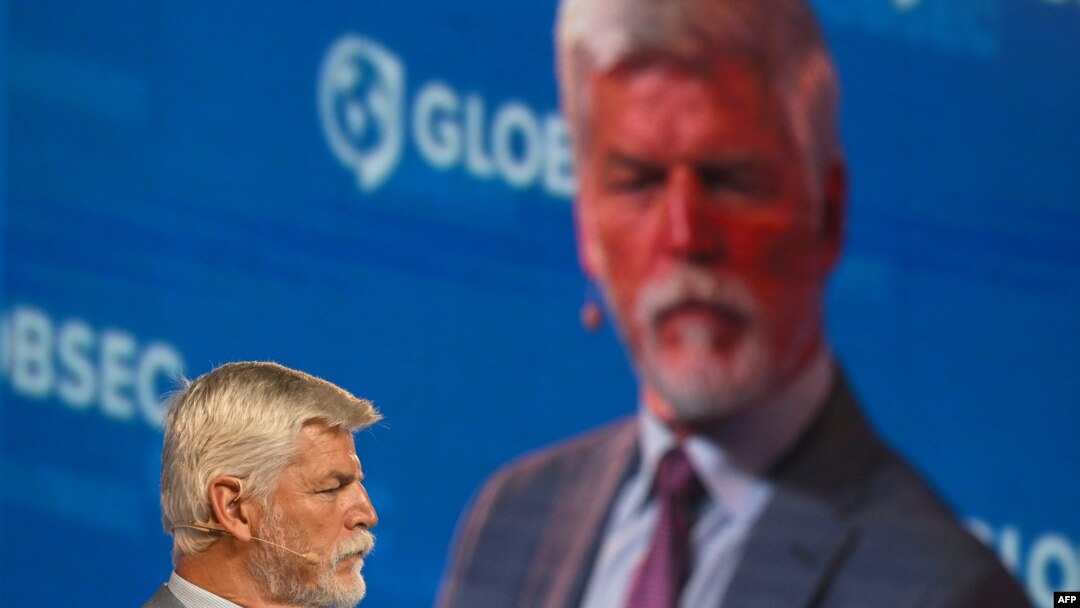 Președintele ceh Petr Pavel participă la forumul regional de securitate Globsec de la Praga, pe 30 august.