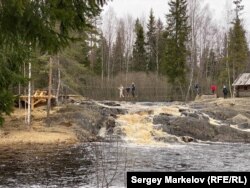 Водопады Ахвенкоски