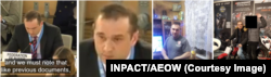 Юрий Михеев в Совете ООН по правам человека (два фото слева) и на фото из социальных сетей