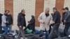 A video grab taken on January 14 from UGC images posted on social media on January 13 shows dozens of bodies lying on the ground at the Kahrizak Forensic Medical Center in Tehran.