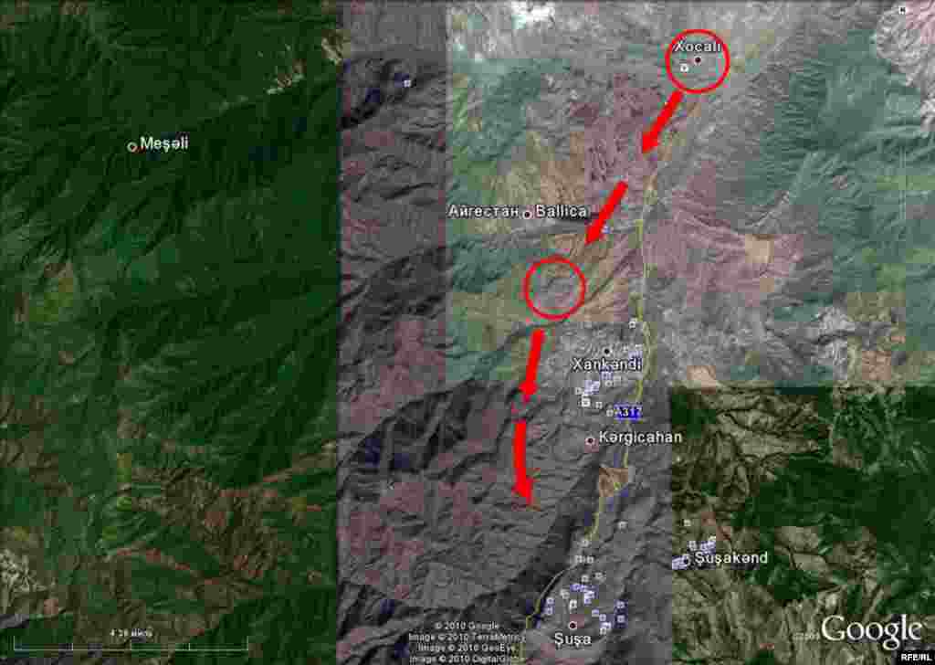 XOCALININ İŞĞAL XƏRİTƏSİ #34