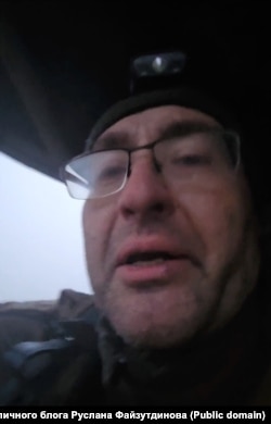 Скриншот из последнего видео в блоге Руслана Файзутдинова
