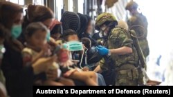 Evakuacija iz Avganistana za Australiju 22. avgusta 2021. 