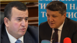 Абдураҳмон Абдураҳмонзода, вазири рушди иқтисод ва Шералӣ Кабир, вазири саноати Тоҷикистон