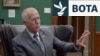 Senatori amerikan, Thom Tillis, gjatë intervistës me Radion Evropa e Lirë. 