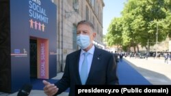 Președintele Iohannis la Summit-ul de la Porto, 7 mai 2021