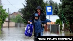 Mjesta u okolini Sarajeva u potpunosti su poplavljena