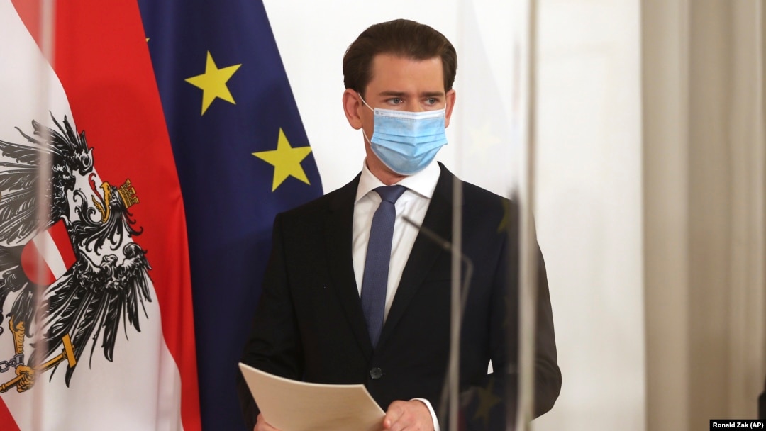 Chancellor Sebastian Kurz made the announcement in Vienna following a summit with his counterparts from countries of the former Yugoslavia. (file photo)