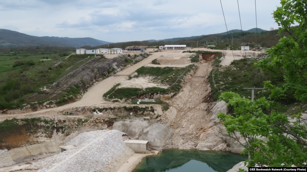 Hidroelektrana Dabar u izgradnji na jugu Bosne i Hercegovine, maj 2026.