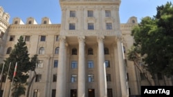 Ադրբեջանի արտգործնախարարության շենքը Բաքվում