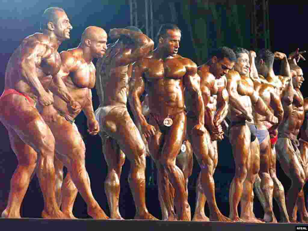 UAE -- International bodybuilding contest in Dubai, Jan2008