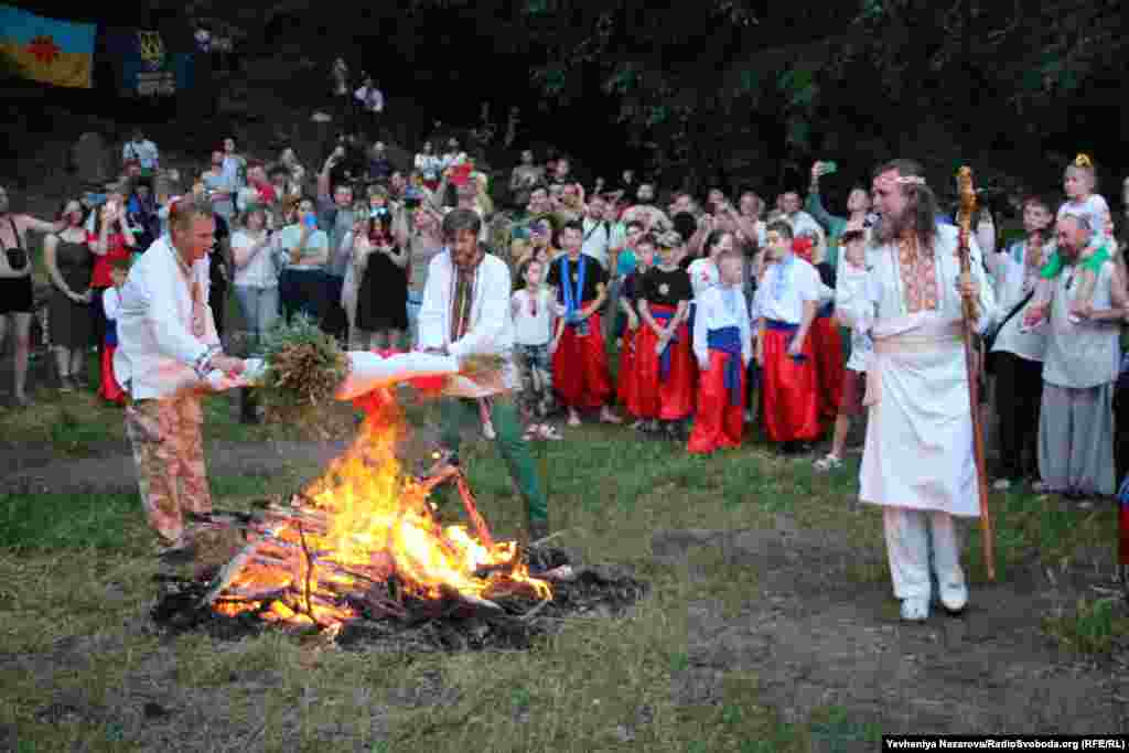 The holiday ends with the return of Kupala and Morena to the elements they embody. The effigy of Morena is thrown into the water and Kupala is burnt in the bonfire.&nbsp;