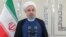 IRAN -- Iranian President Hassan Rohani delivers his United Nations General Assembly speech online from the capital Tehran, September 22, 2020