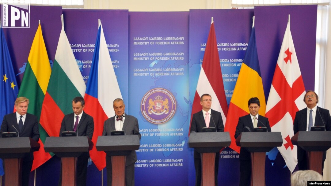 Georgia -- 5 countries Foreign Minister's visit to Georgia. Tbilisi. 17Sep012