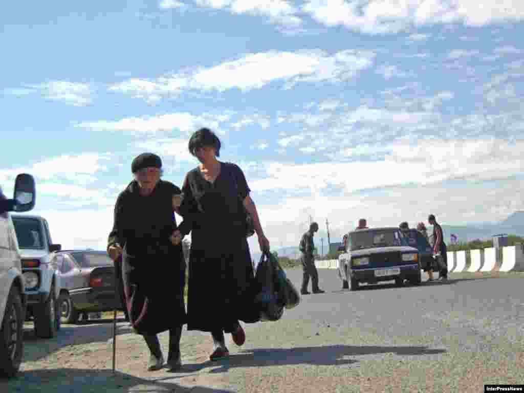 Georgia -- Georgian-South Ossetian border, 08Aug2008