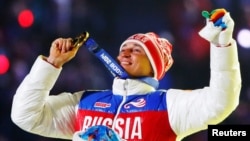 One of the skiers, Aleksandr Legkov, won a gold medal at the Sochi Winter Olympic in the men's cross-country 50-kilometer mass start race. (file photo)