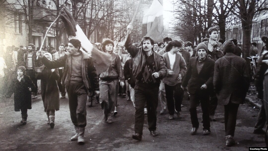 Imagini de la Revoluția din 1989 - Timișoara.