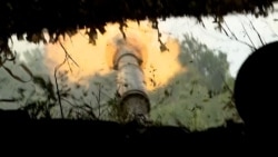 The Current Time crew talked to the Ukrainian artillerymen fighting outside the city of Pokrovsk as they try to prevent Russian assault groups from approaching it.