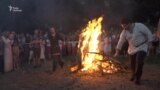 На Хортиці відсвяткували Купала за старовинними традиціями (відео)