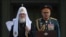 Patriarch Kirill and Russian Defense Minister Sergei Shoigu in 2020