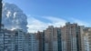 Дым над Петербургом после ударов БПЛА утром 24 июля