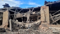 Последствия обстрела одного из предприятий в Сумской области