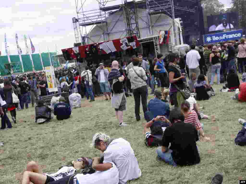 Рок-фэстываль "Rock en Seine" у прымесьці Парыжу