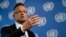 Szijjártó Péter interjút ad az AP hírügynökségnek New Yorkban 2021. szeptember 23-án