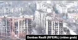 Покровськ, вид з українського дрона, січень 2026 року