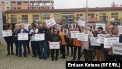 Protest ispred tužilaštva