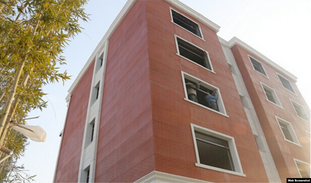 تمامی پنج طبقه این ساختمان لایه لایه توسط چاپگر سه بعدی ساخته شده است