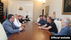 La întîlnirea lui Boris Borisov cu liderii a trei echipe de fotbal