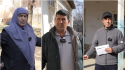 Дар акс: Мавлуда Мӯсоева, Азим Одинаев ва Нусратулло Нарзибоев