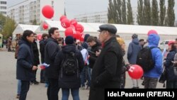 Уфада Навальныйга теләктәшлек чарасы, 2017 елның 7 октябре