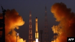 Запуск навигационных спутников Glonass