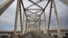 The Afghanistan-Uzbekistan Friendship Bridge in Hairatan, from where a rail link will be built to the Afghan city of Mazar-e Sharif