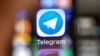 Ikona e aplikacionit të mesazheve "Telegram". Foto nga arkivi.