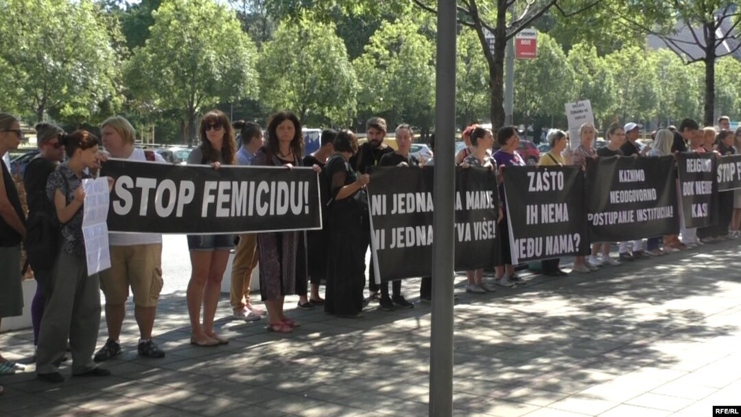 Protest protiv nasilja u porodici, Beograd